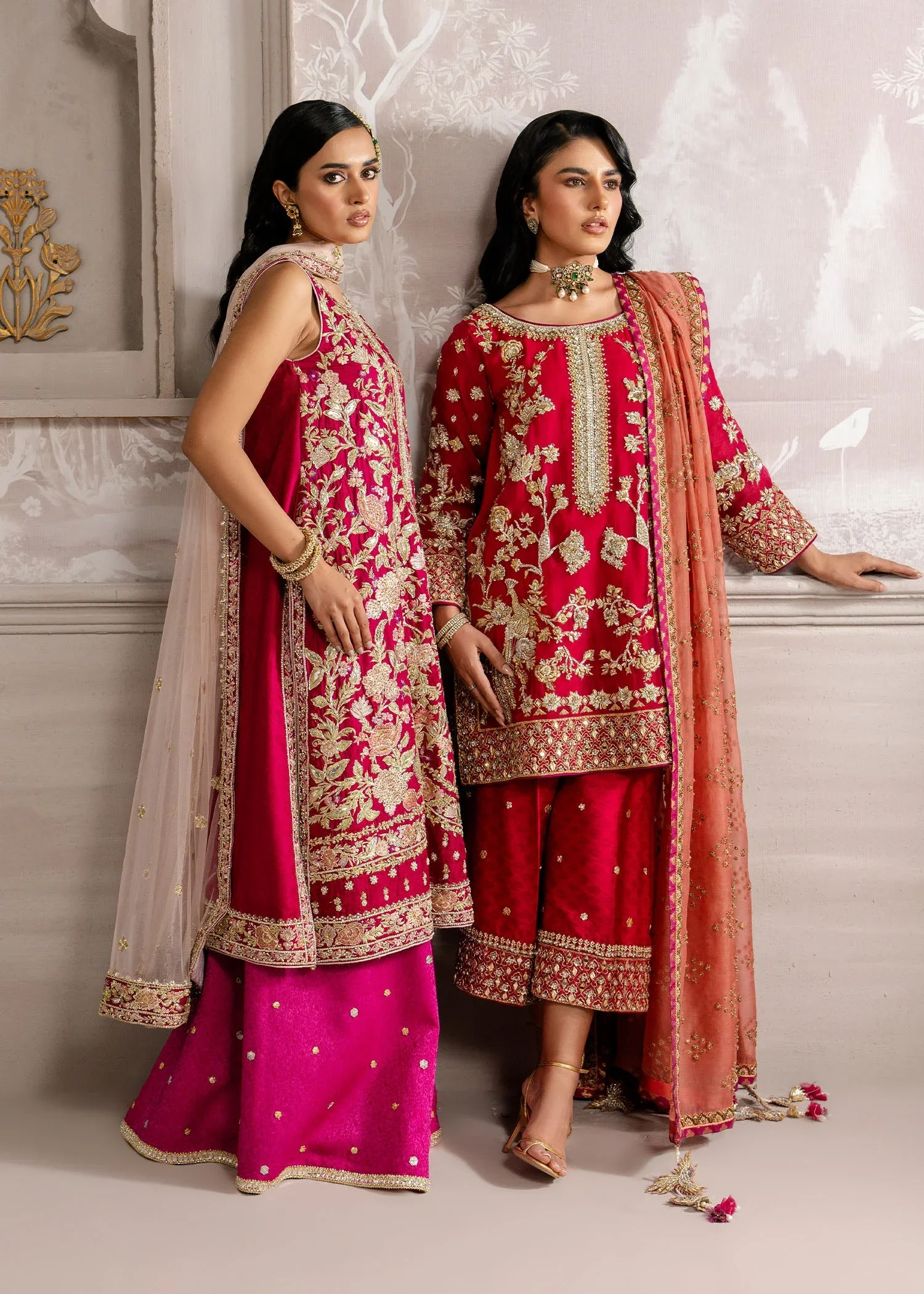 Crimson Garden – Mahgul Formal Wear Image 1