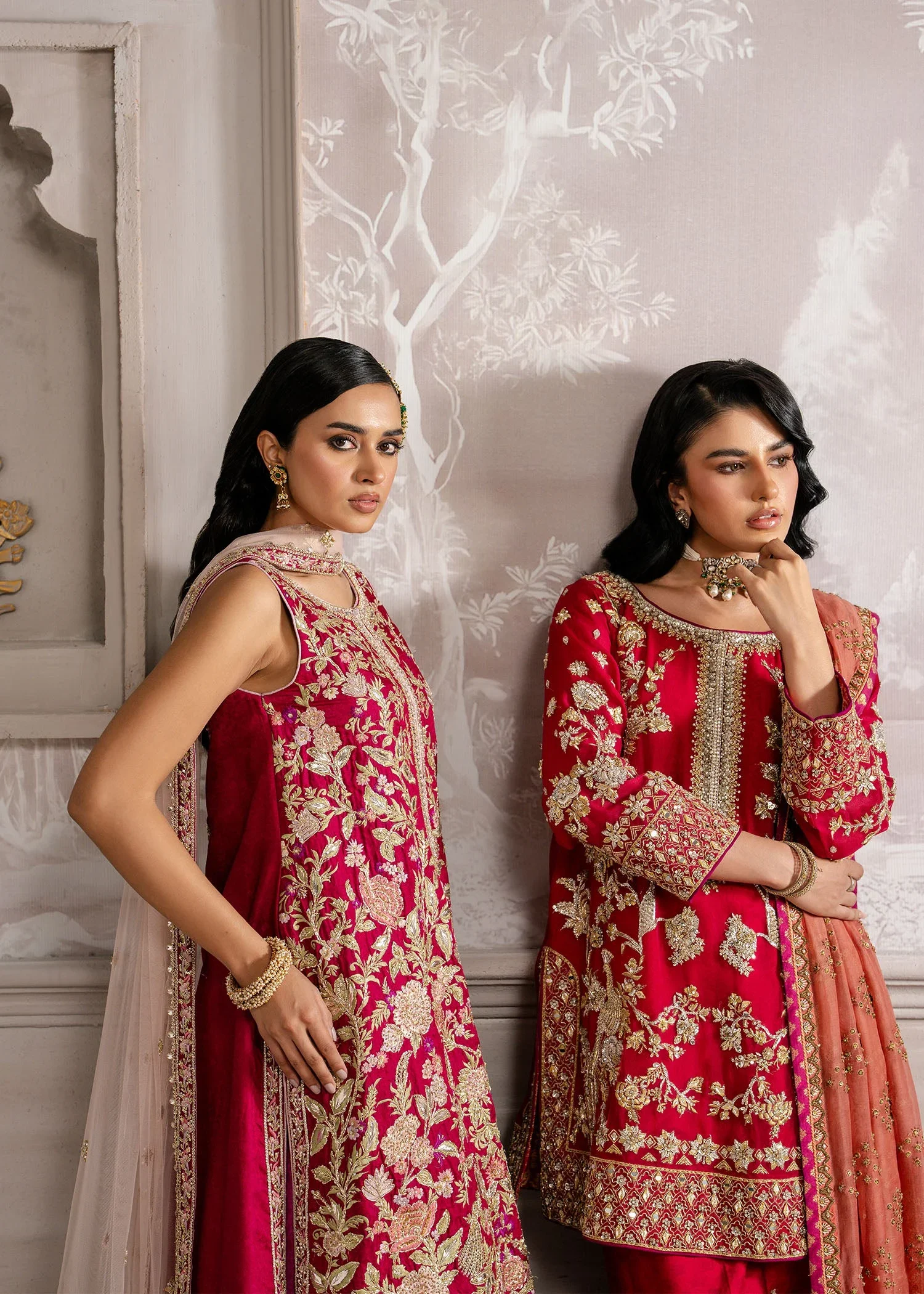 Crimson Garden – Mahgul Formal Wear Image 2