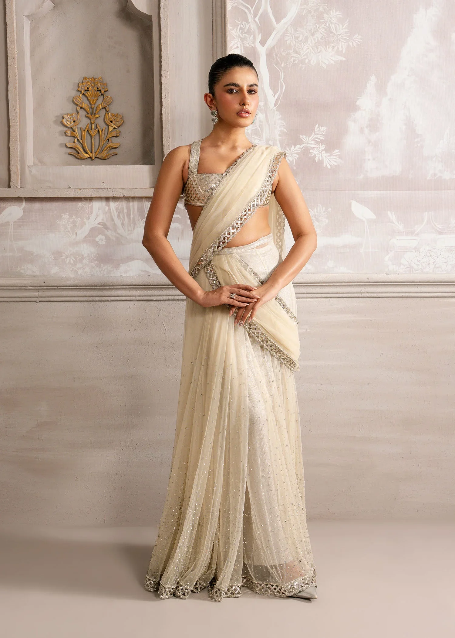 Ivory Jewel – Mahgul Formal Wear Image 1