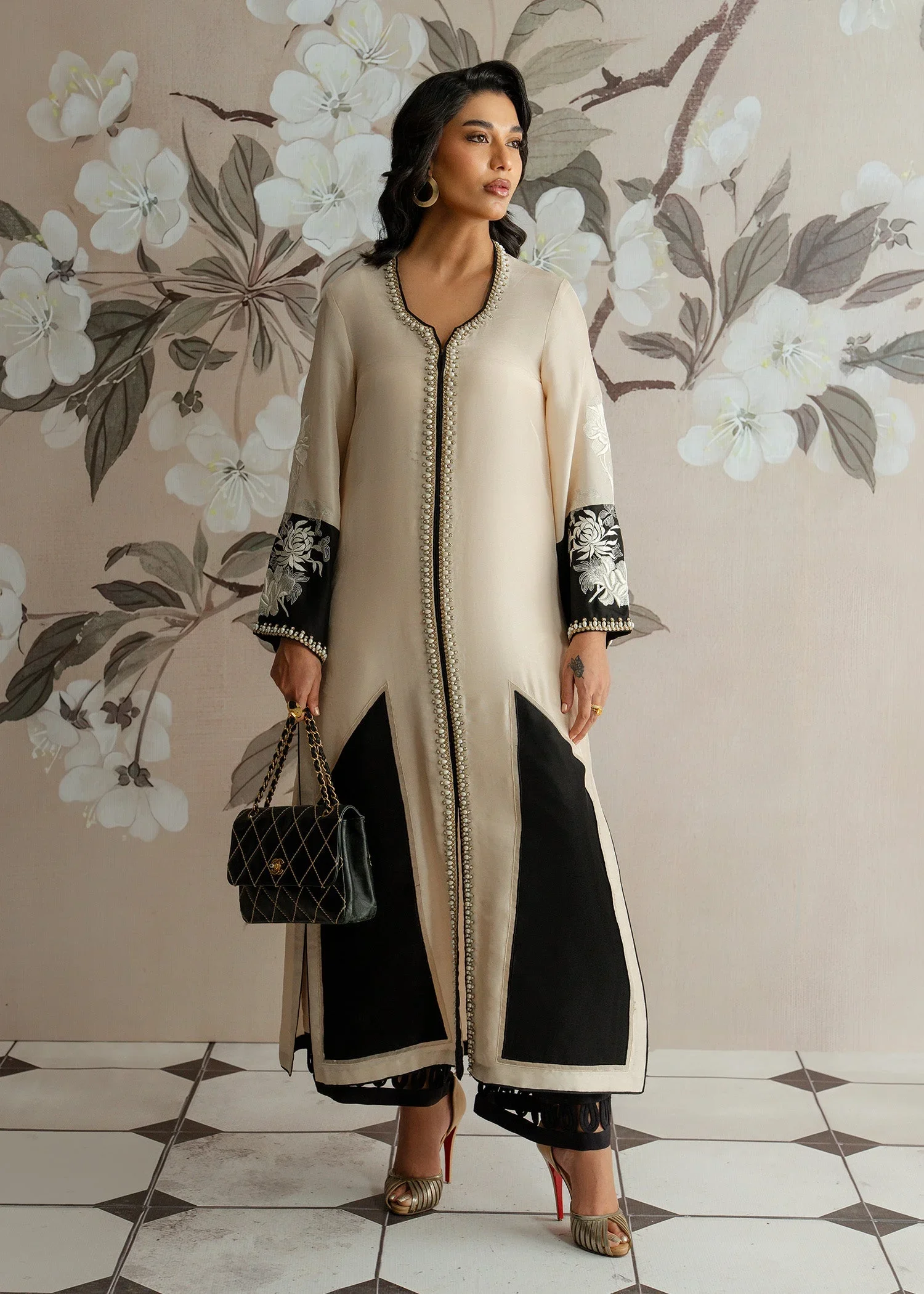 Onyx Sand – Mahgul Luxury Pret Image 1