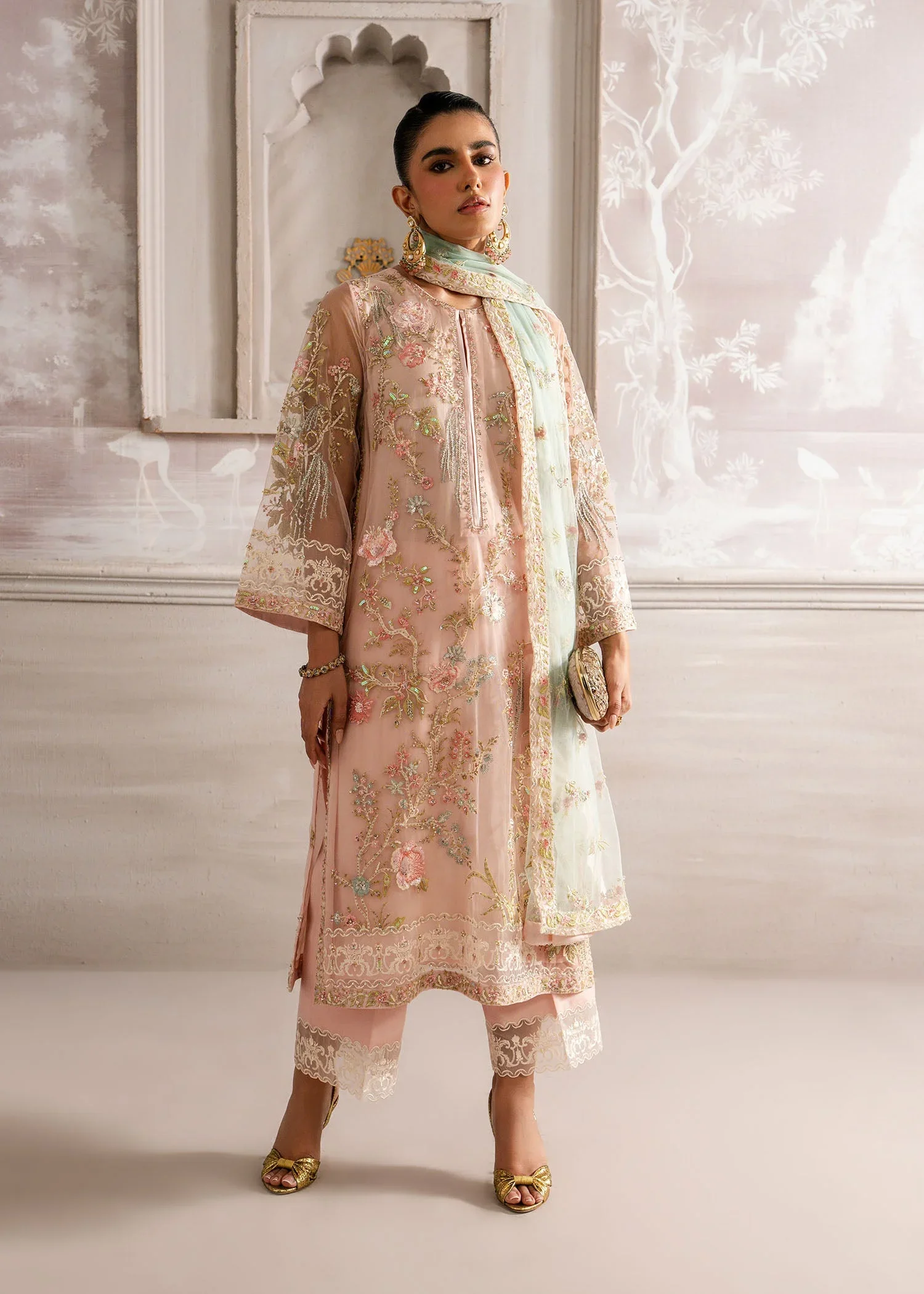 Pink Sand – Mahgul Formal Wear Image 1