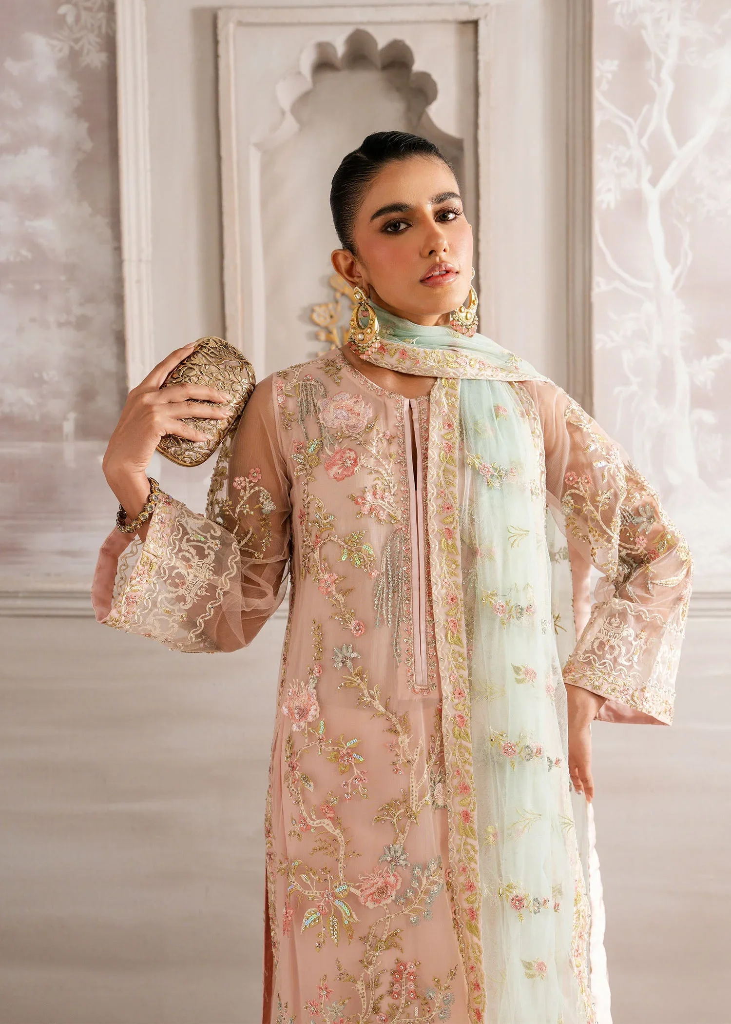 Pink Sand – Mahgul Formal Wear Image 2